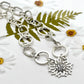 Chunky Chain with Sunflower Pendant